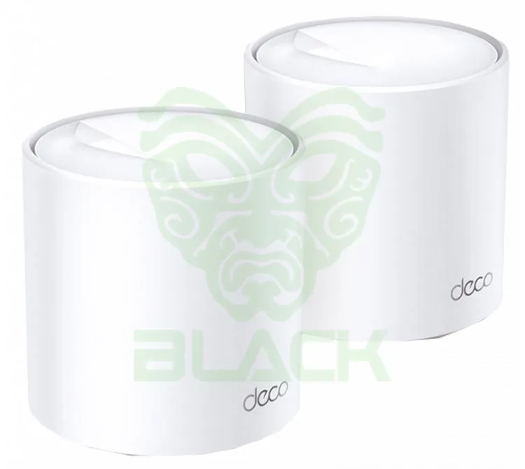 ROUTER MESH TP-LINK DECO X60 AX5400 WIFI 6 DE DOBLE BANDA LOW LATENCY PACK 2