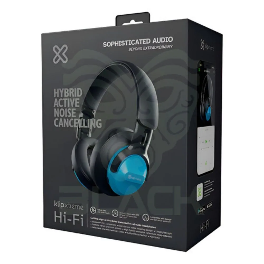 AURICULARES KLIPXTREME HI-FI INALAMBRICO C/AZUL