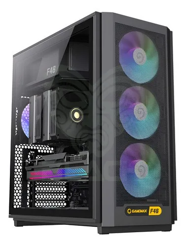 GAB GAMEMAX F46 BK 4*FAN ARGB ATX