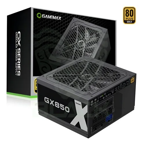 FUENTE 850W GAMEMAX 80 PLUS GOLD GX-850 M