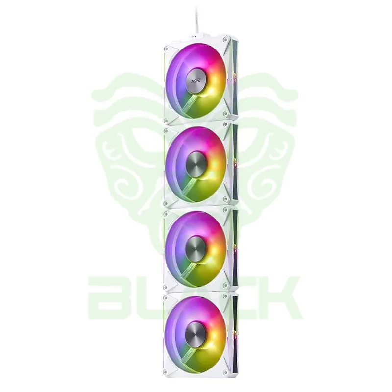 Cooler Magnético Gabinete Xpg Gaming Hurricane MAG ARGB White