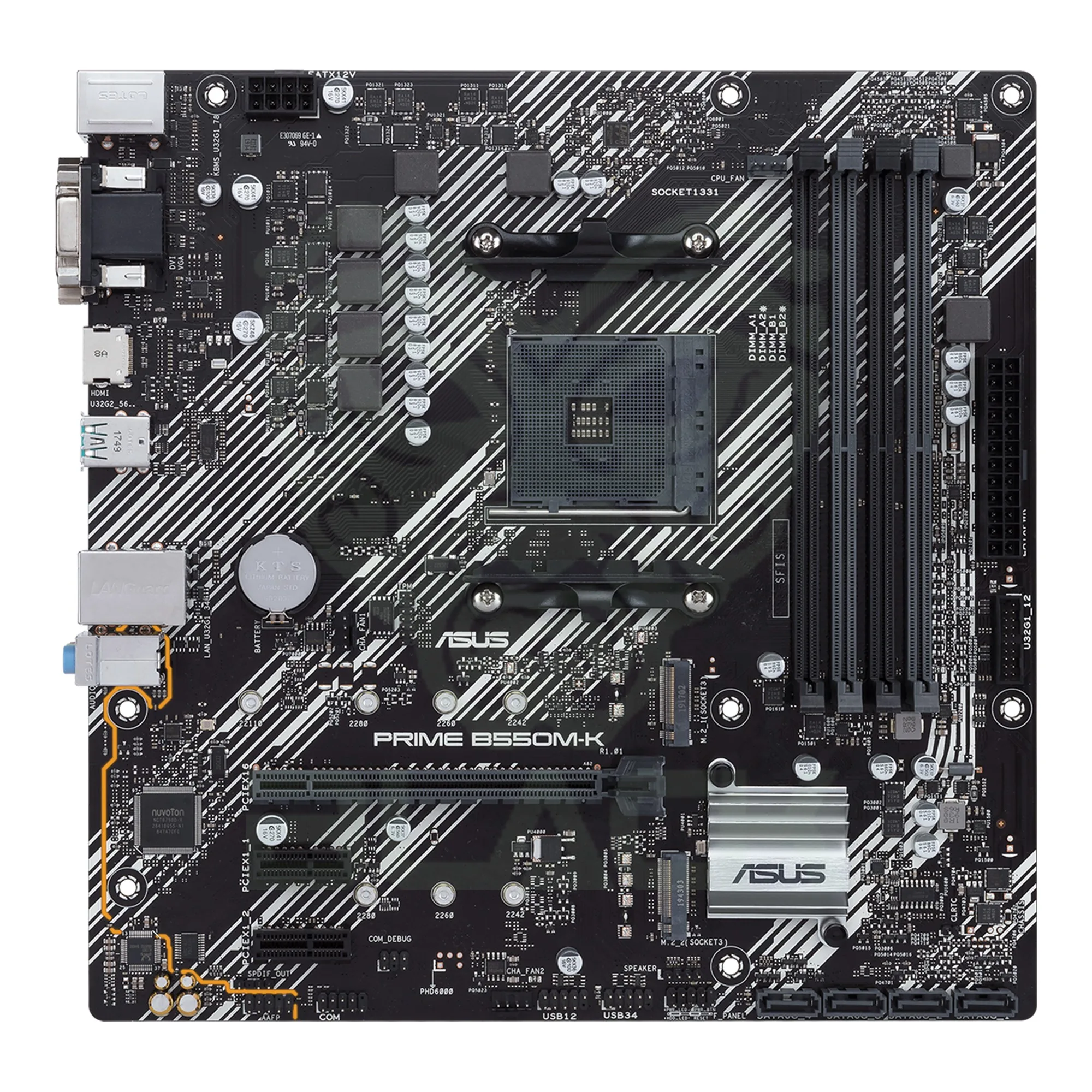 Mother ASUS (am4) Prime B550M-K ARGB