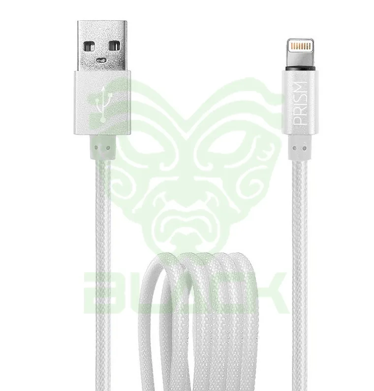 CABLE FOXBOX USB PRISM USB A LIGHTNING BLANCO 125M
