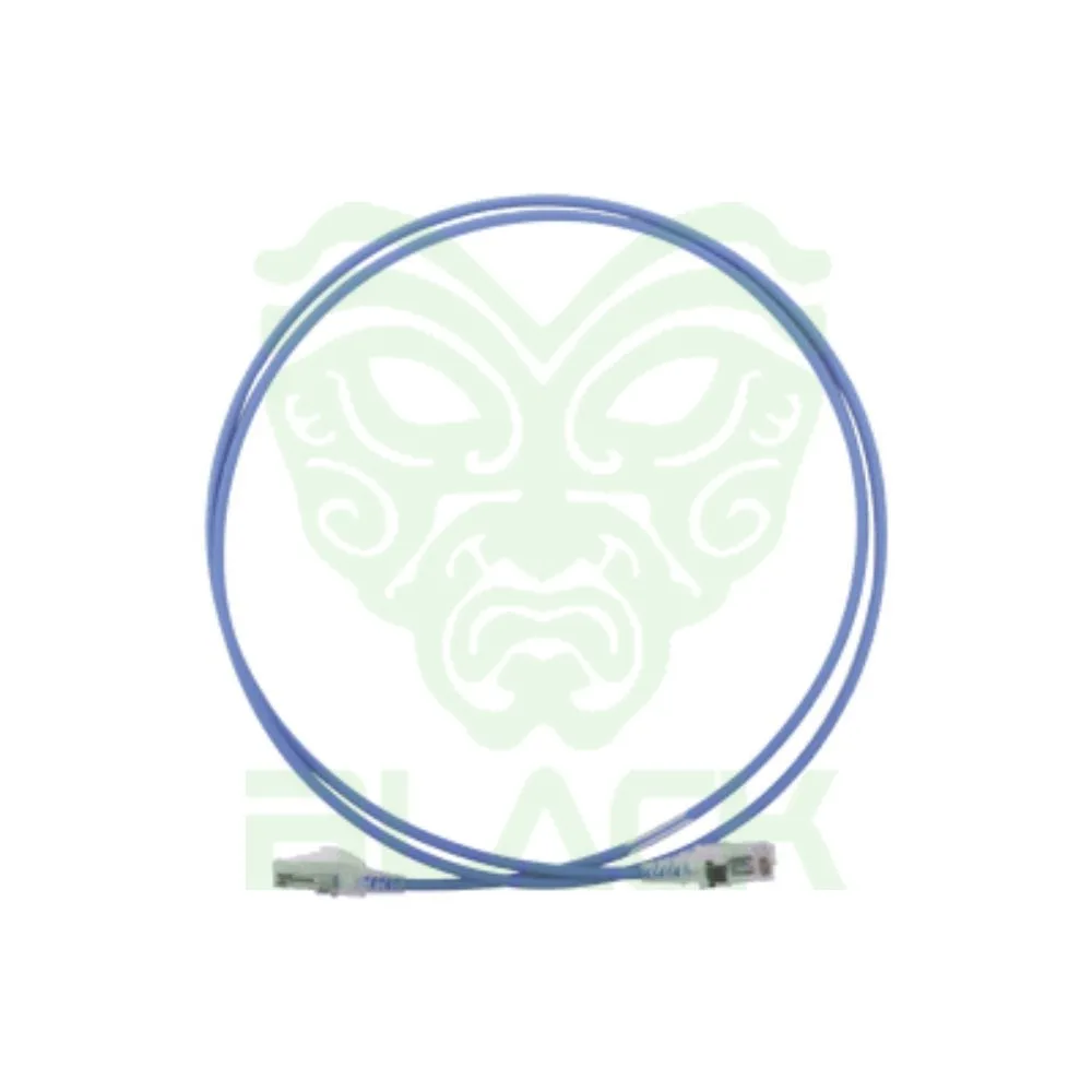 Copper,patch Cord,rj45,rj45,category 6,utp,t568a/B,stranded,cm/Lsoh-1,blue Cable,clear Boot,05 Feet,28 Awg