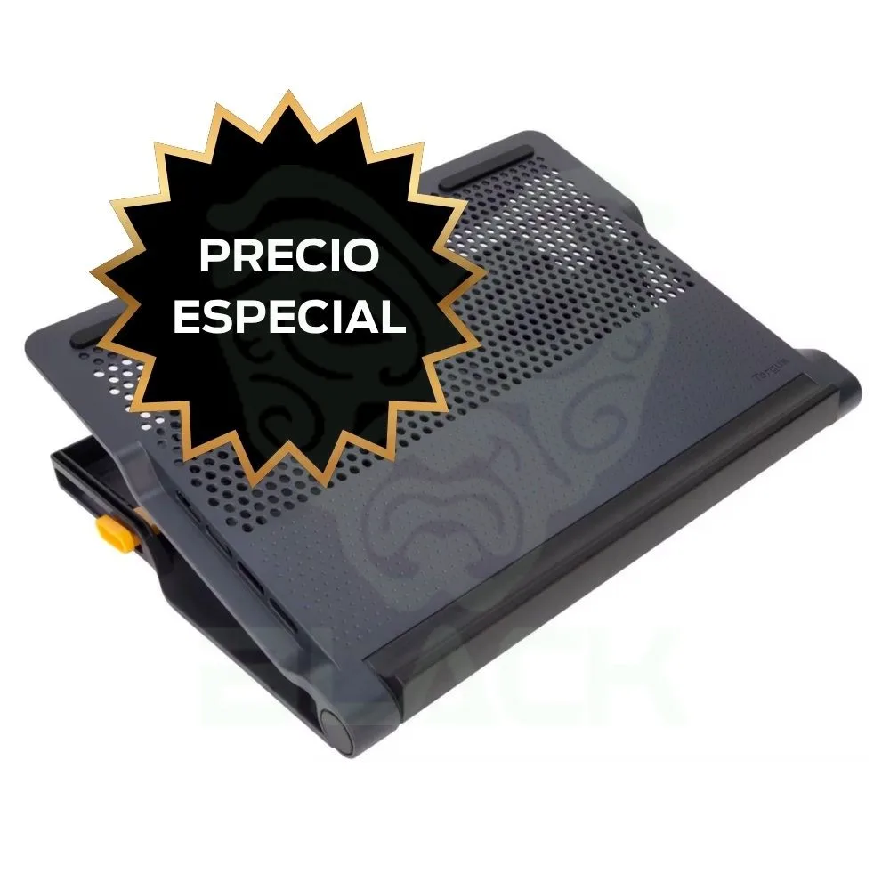 BASE NOTEBOOK TARGUS CHILL MAT + HUB 4 PUERTOS USB