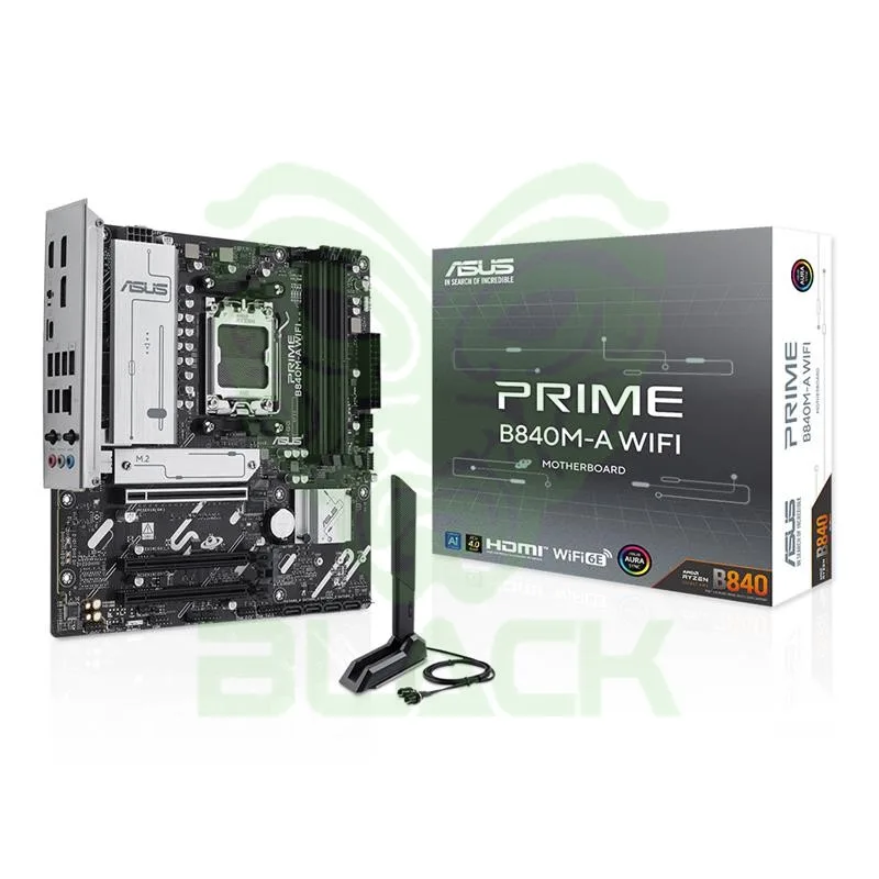MOTHER ASUS (AM5) PRIME B840M-A WIFI AMD DDR5