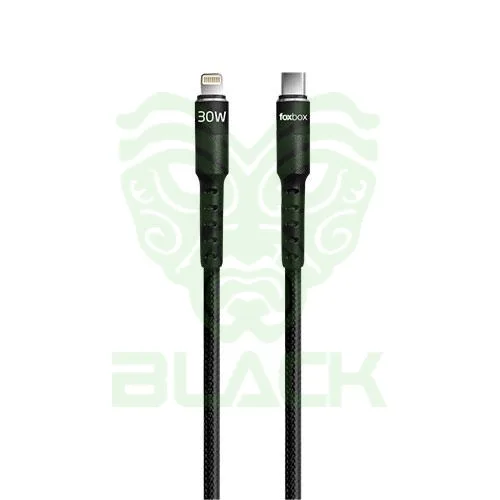CABLE FOXBOX PRISM TYPE-C NEGRO