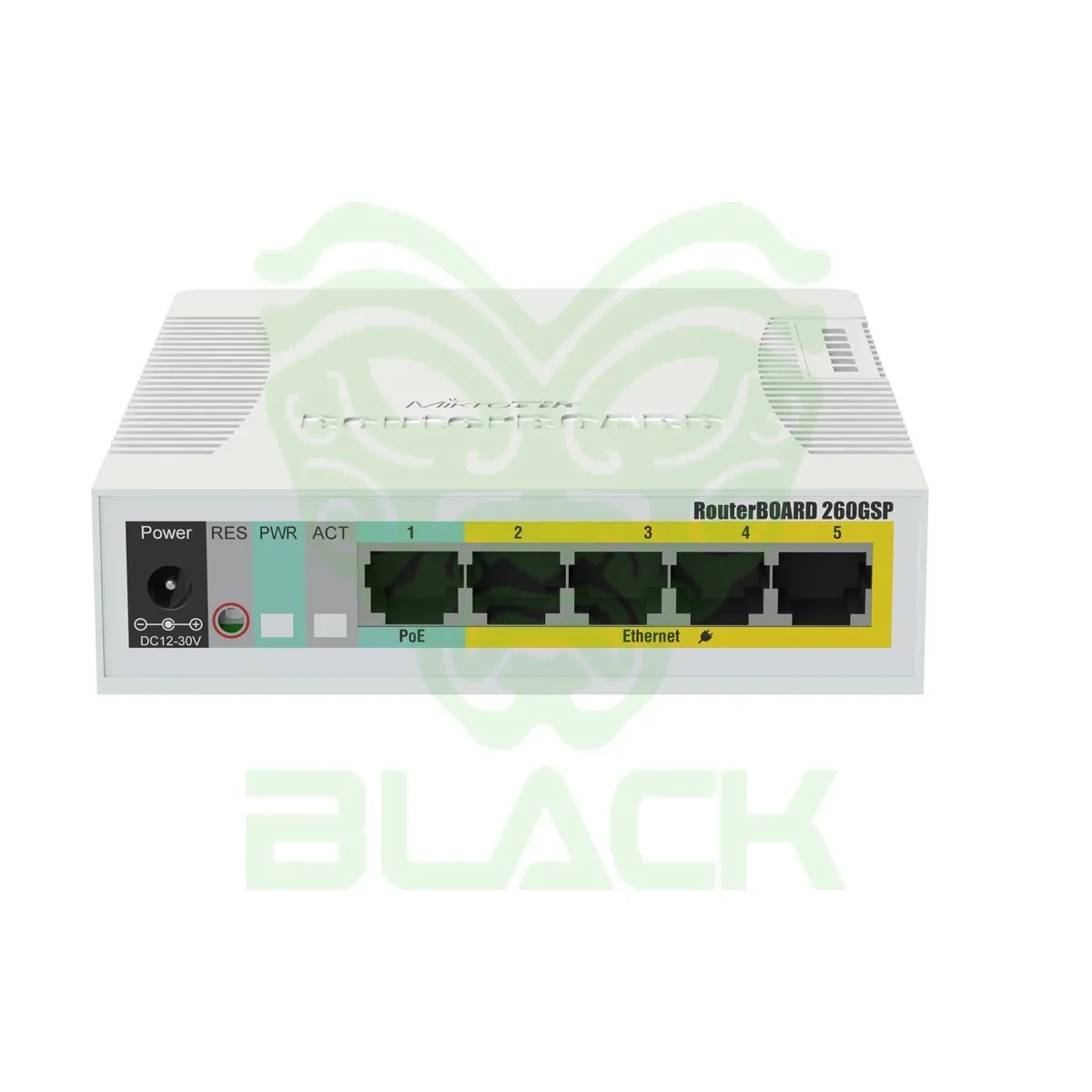 SWITCH MIKROTIK RB260GSP 5GB ETH POE SMART +1SFP