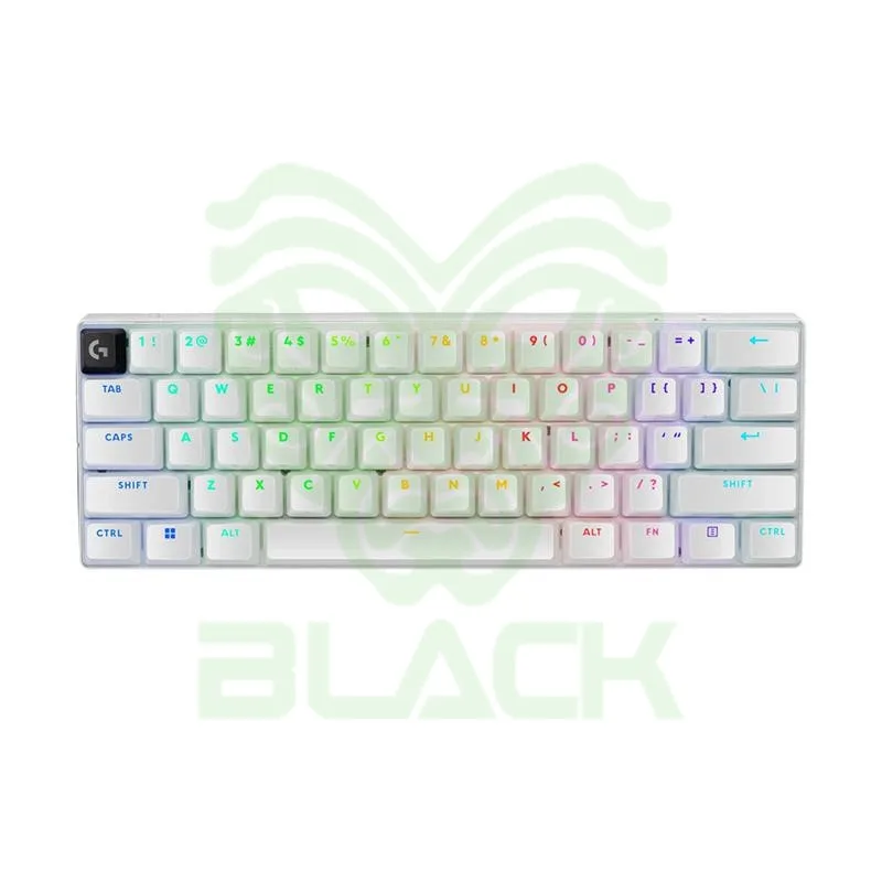 TECLADO GAMING LOGITECH G PRO X60 TKL LIGHTSPEED INGLÉS WHITE