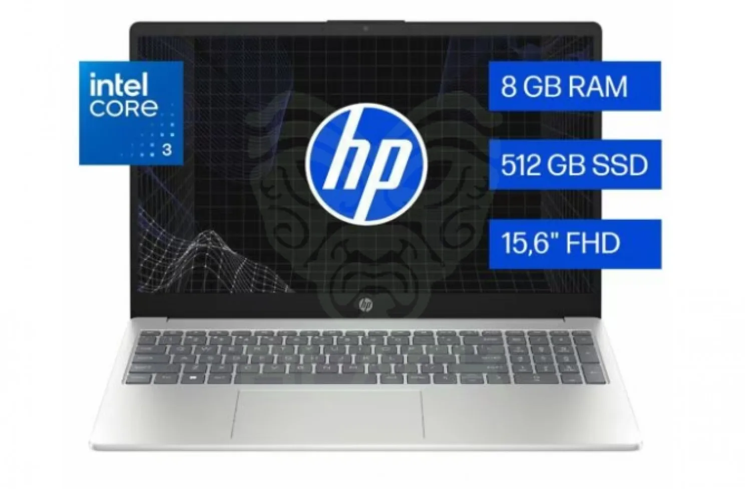 NOTEBOOK HP 15 INTEL CORE 3 15.6 FHD C3-100U 8G DDR5 512G W11H
