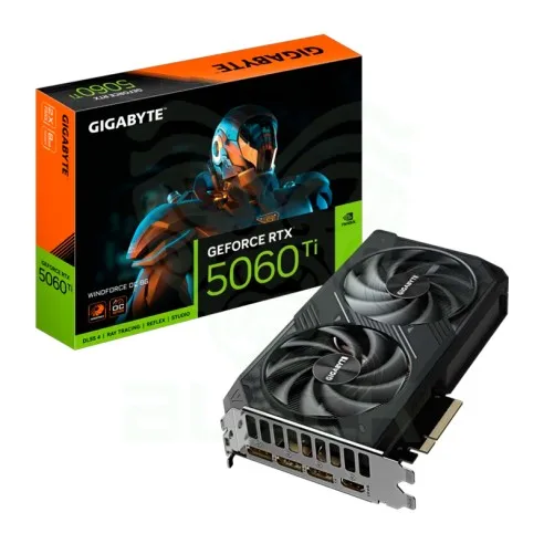PLACA DE VIDEO RTX 5060 TI 8GB GIGABYTE WINDFORCE OC GDDR7