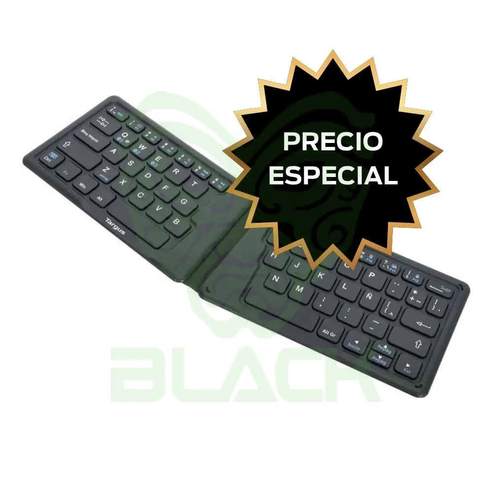 TECLADO INALÁMBRICO TARGUS PLEGABLE NEGRO