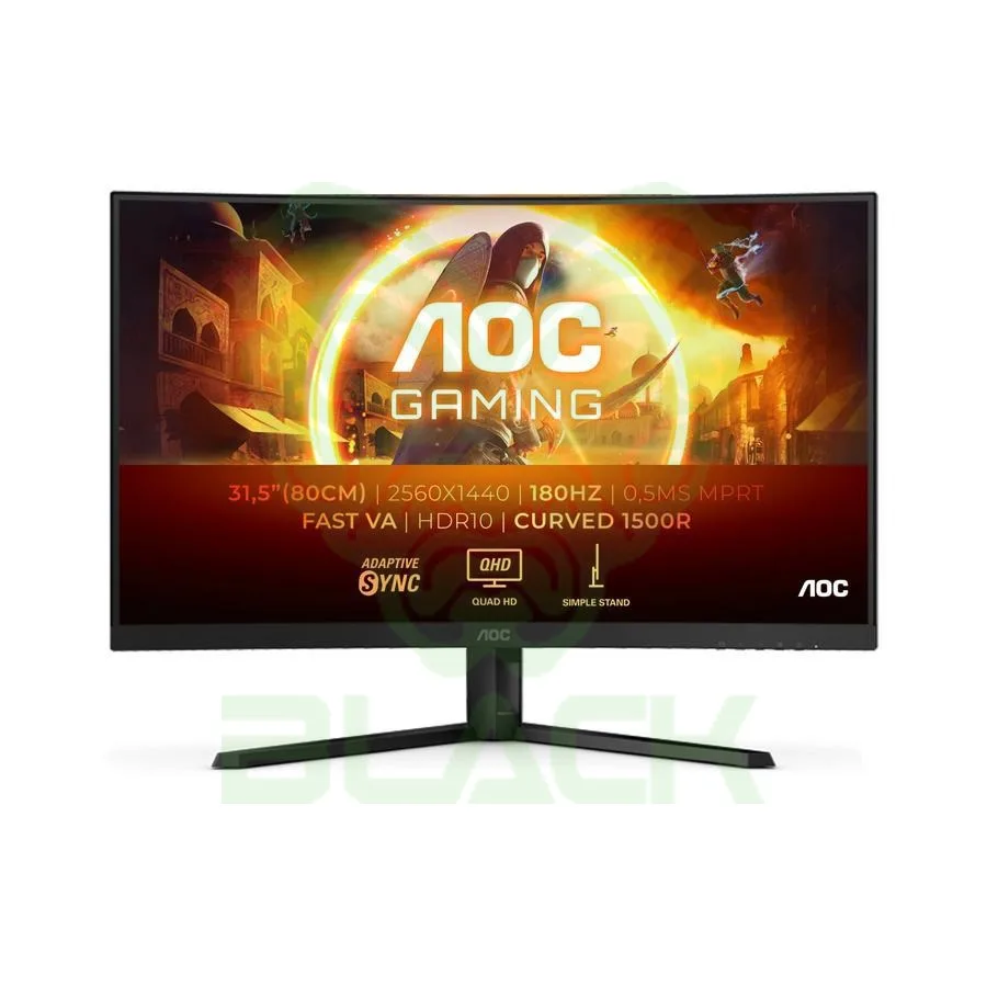 MONITOR GAMER AOC CQ32G4VE 32" CURVO 180 HZ