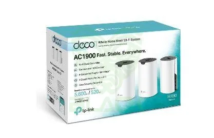 TP LINK WHOLE-HOME MESH WI-FI SYSTEM AC1900 3PCS