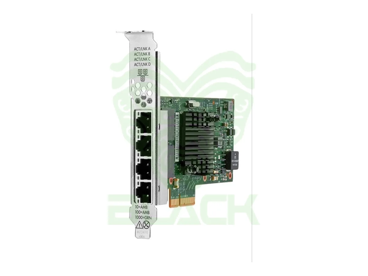 Placa Red Hpe PCIE 4 Puertos Base-t Ethernet 1 GB