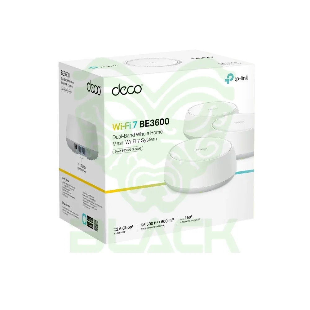 Tp Link Whole-home Mesh WI-FI7 System Be3600 2ps