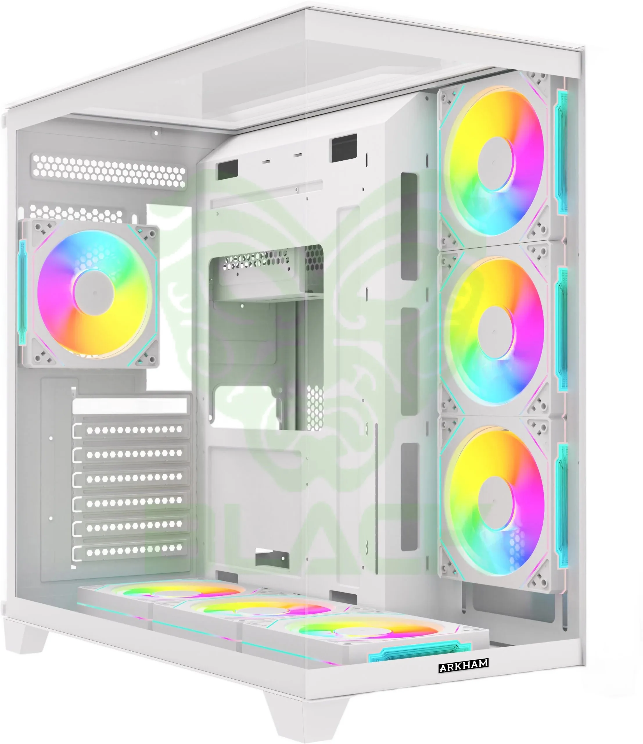 GAB ARKHAM MINOR WH BLANCO 7*FAN ARGB ATX