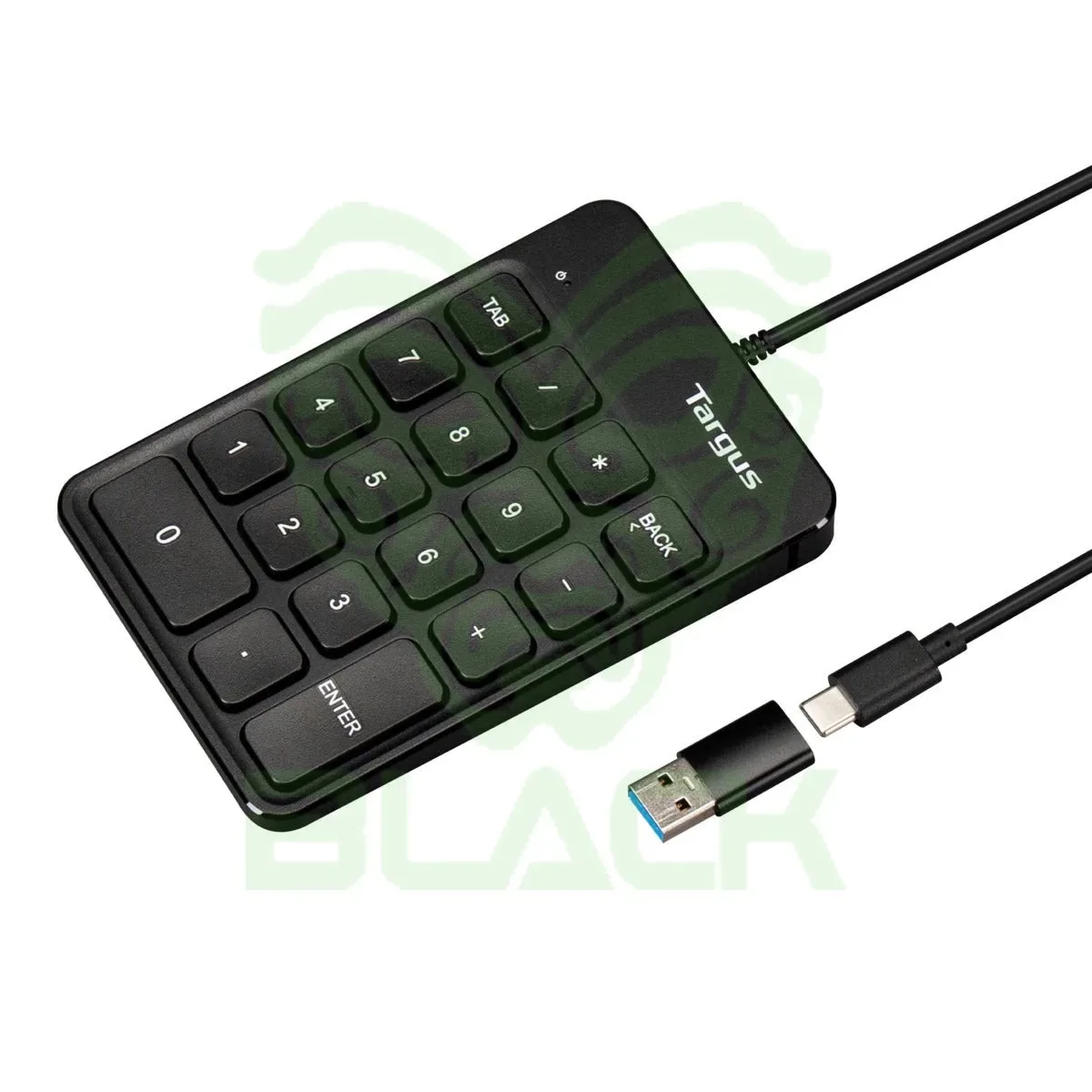 TECLADO TARGUS NUMÉRICO CON CABLE TARGUS USB-C/A E