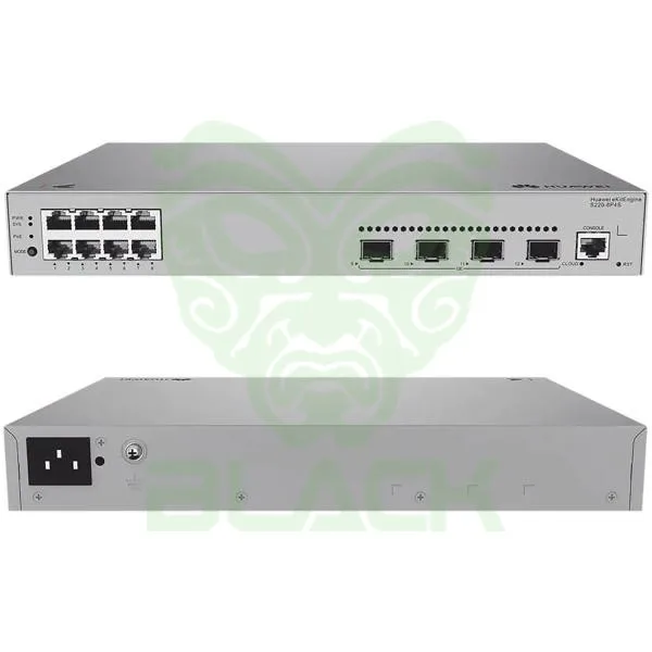 SWITCH HUAWEI EBG 8P GE 4-SFP GE POE+ (124W) LAYER 2+