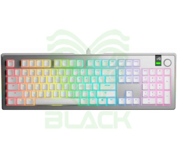 TECLADO MECANICO GLORIOUS GMMK3 PRO FULL SIZE RGB SWITCHES FOX WHITE US