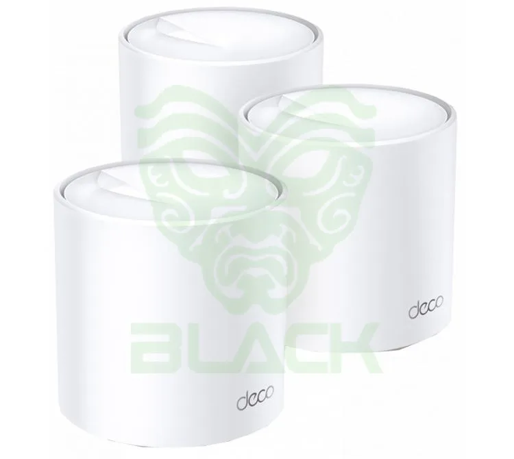 ROUTER MESH TP-LINK DECO X60 AX5400 WIFI 6 DE DOBLE BANDA LOW LATENCY PACK 3