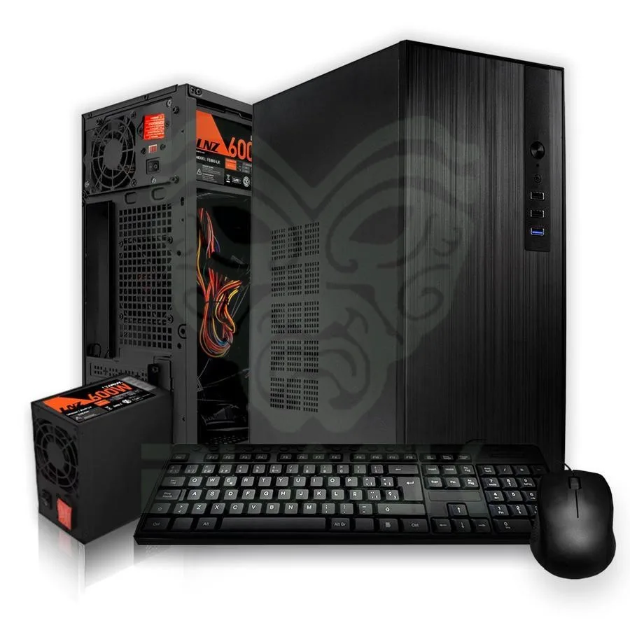 Gabinete Kit Sentey Tm40 C/Fuente 600w + Mouse + Teclado