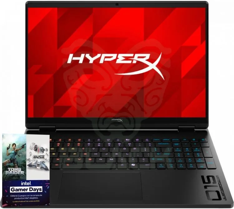 NOTEBOOK HP HYPERX OMEN 15 15.3" INTEL CORE I7 14650HX 16GB DDR5 SSD 1TB RTX 5060 2K 165HZ WIN11 15-GA0001LA