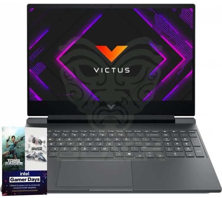 NOTEBOOK HP VICTUS GAMING 15 15.6" INTEL CORE I5 13420H 8GB DDR4 SSD 512GB RTX 4050 WIN11 15-FA2018LA