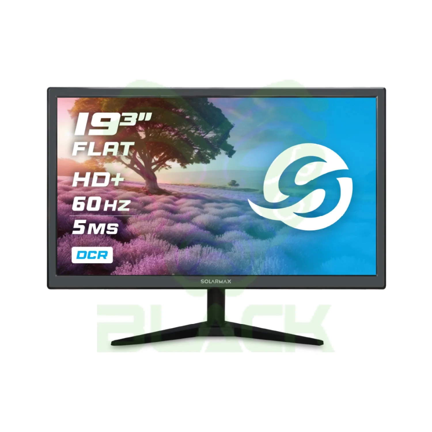 Monitor Solarmax 19.3 VGA/Hd+ Slim Negro