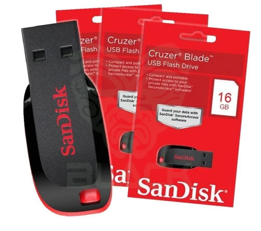 Pendrive Sandisk 16GB Cruzerblade Z50