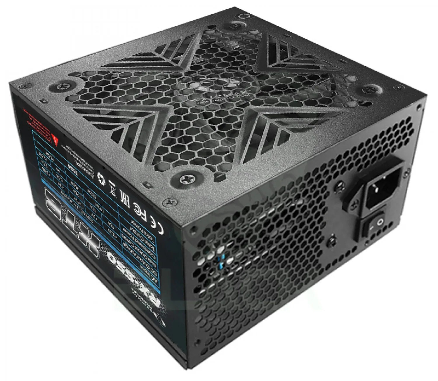 Fuente Gamer 650w Raidmax Xtb