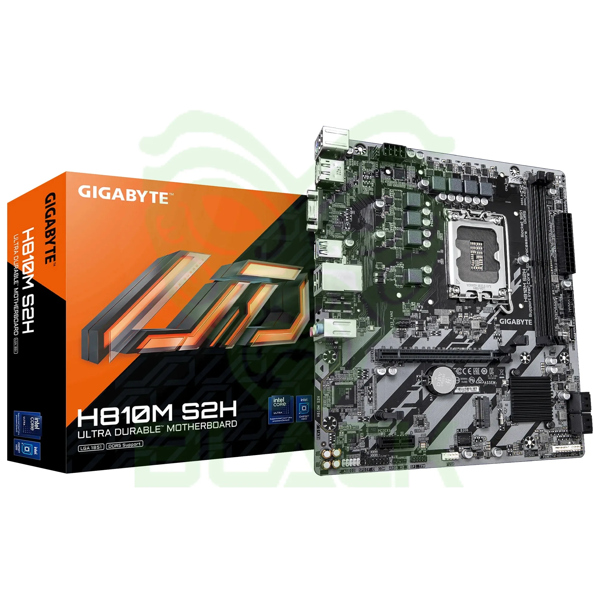 Motherboard Gigabyte H810M S2h DDR5 LGA1851 Para INTEL Core Ultra