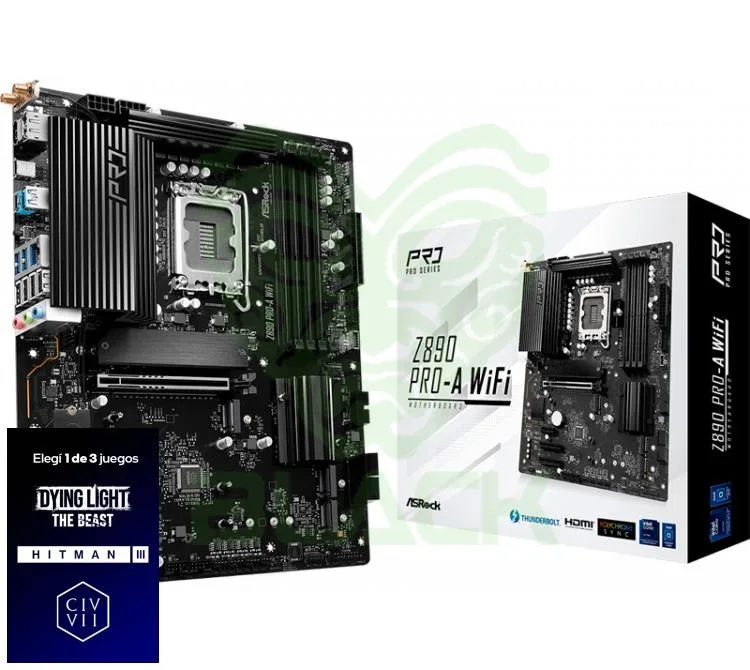 Mother Asrock Z890 Pro-a WIFI LGA1851 DDR5
