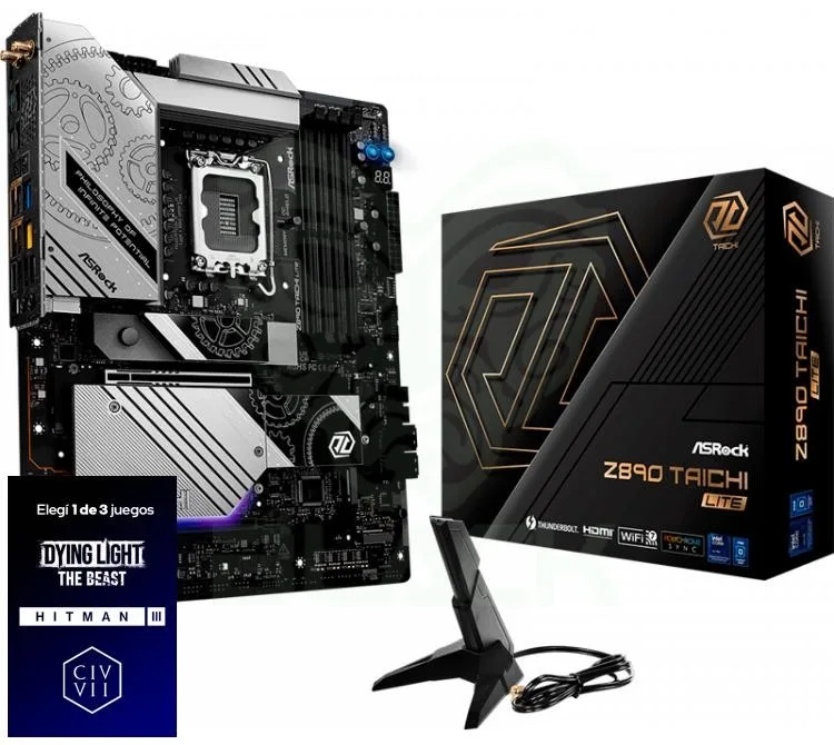 Mother Asrock Z890 Taichi Lite WIFI LGA1851 DDR5