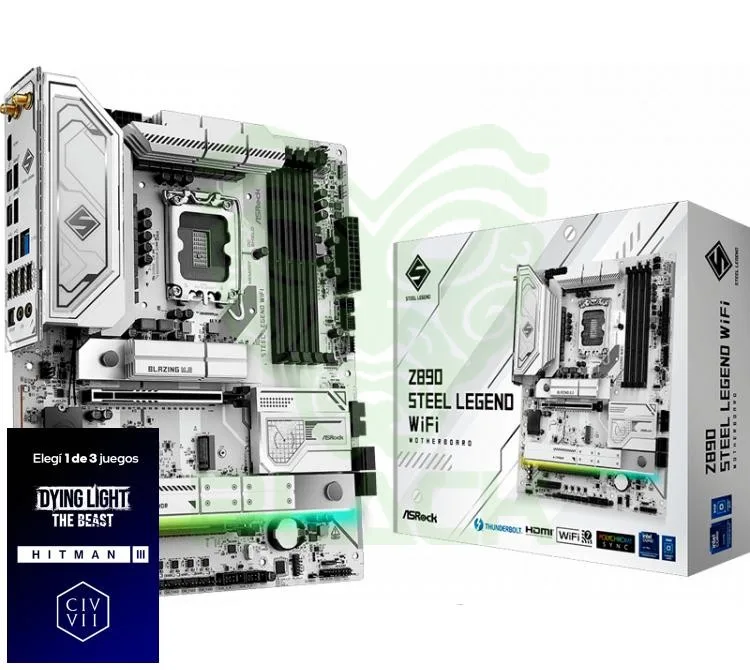 Mother Asrock Z890 Steel Legend WIFI LGA1851 DDR5