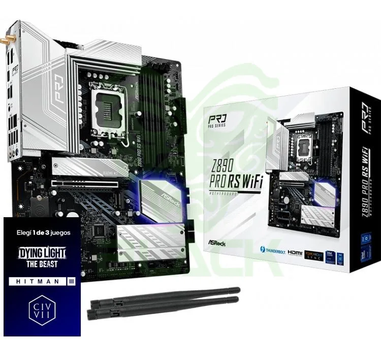 Mother Asrock Z890 Pro Rs WIFI LGA1851 DDR5