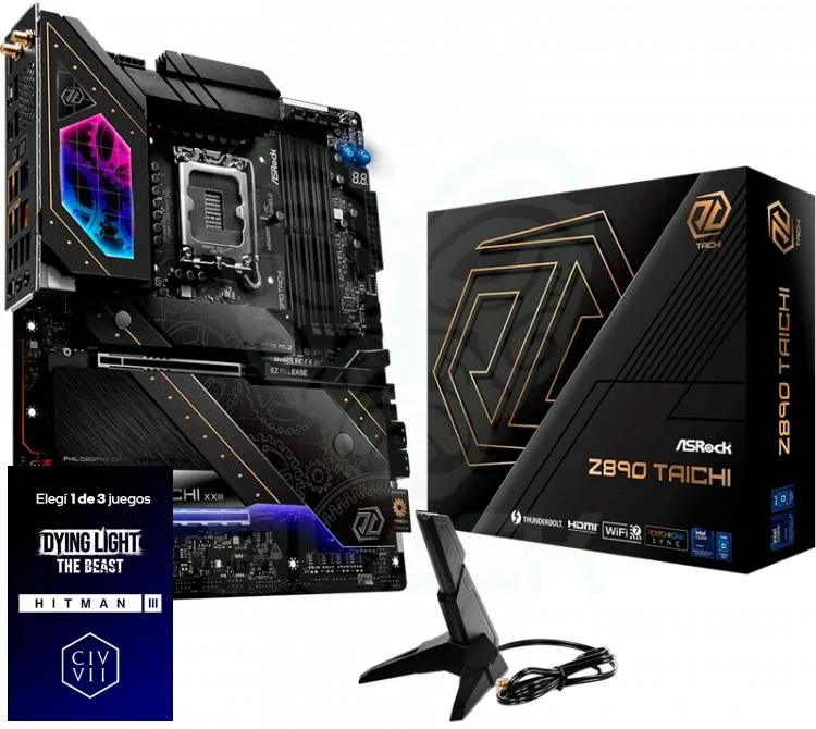 Mother Asrock Z890 Taichi WIFI LGA1851 DDR5