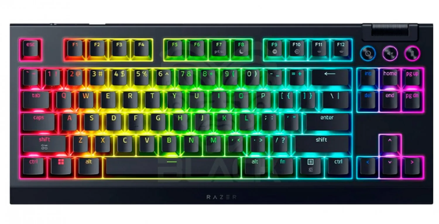 Teclado Mecanico Razer Blackwidow V4 Tkl Wireless 2.4GHz Hyperspeed RGB Gen3 980hs