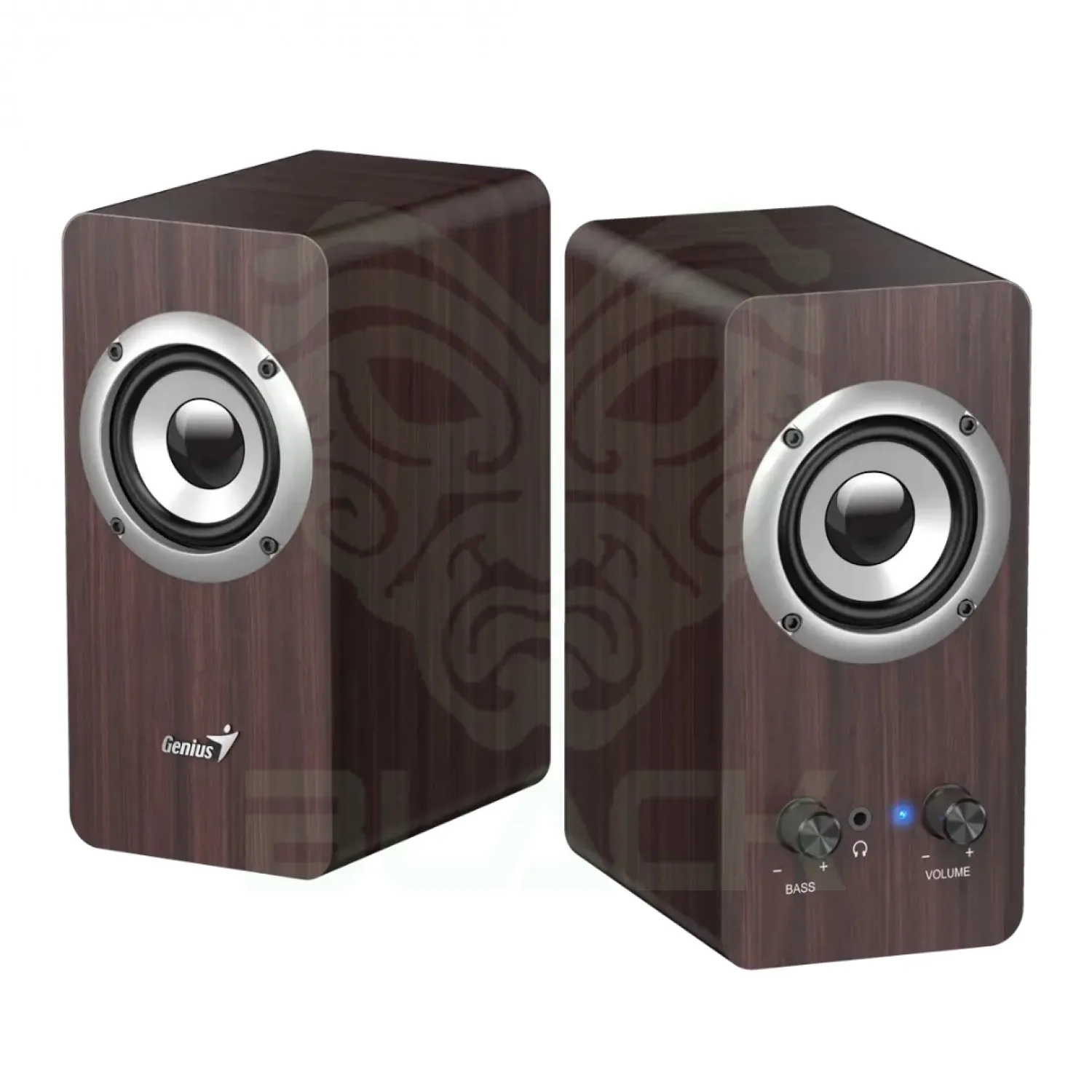 PARLANTE GENIUS SP-HF400 DARK BROWN