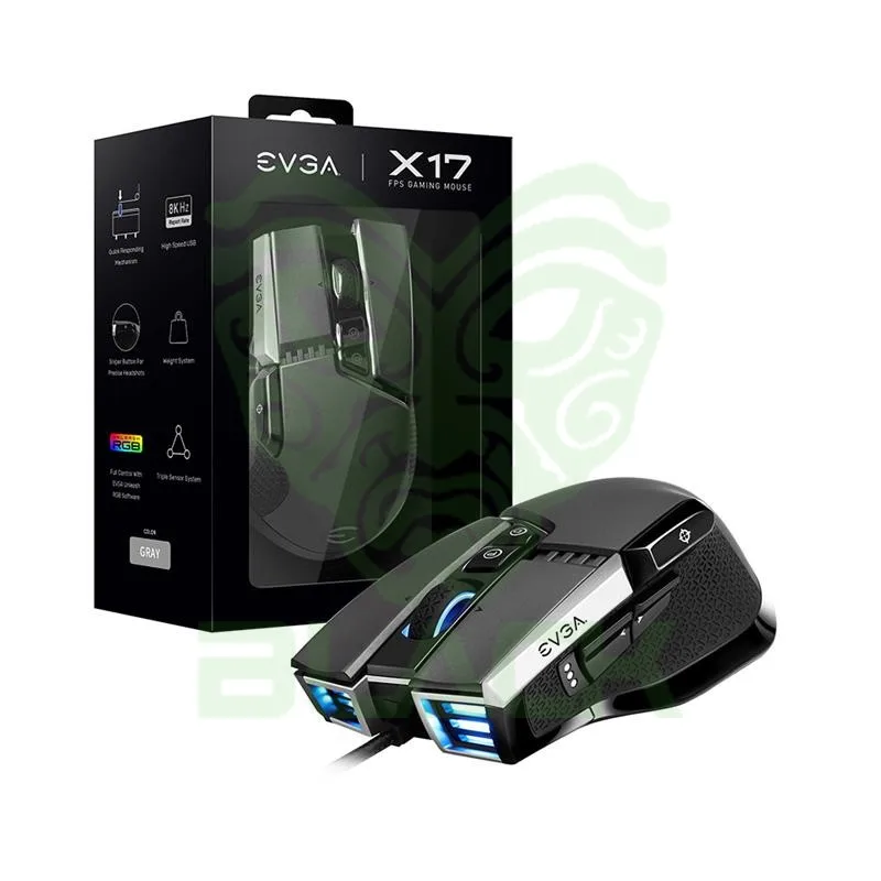 Mouse Evga X17 Gaming Grey