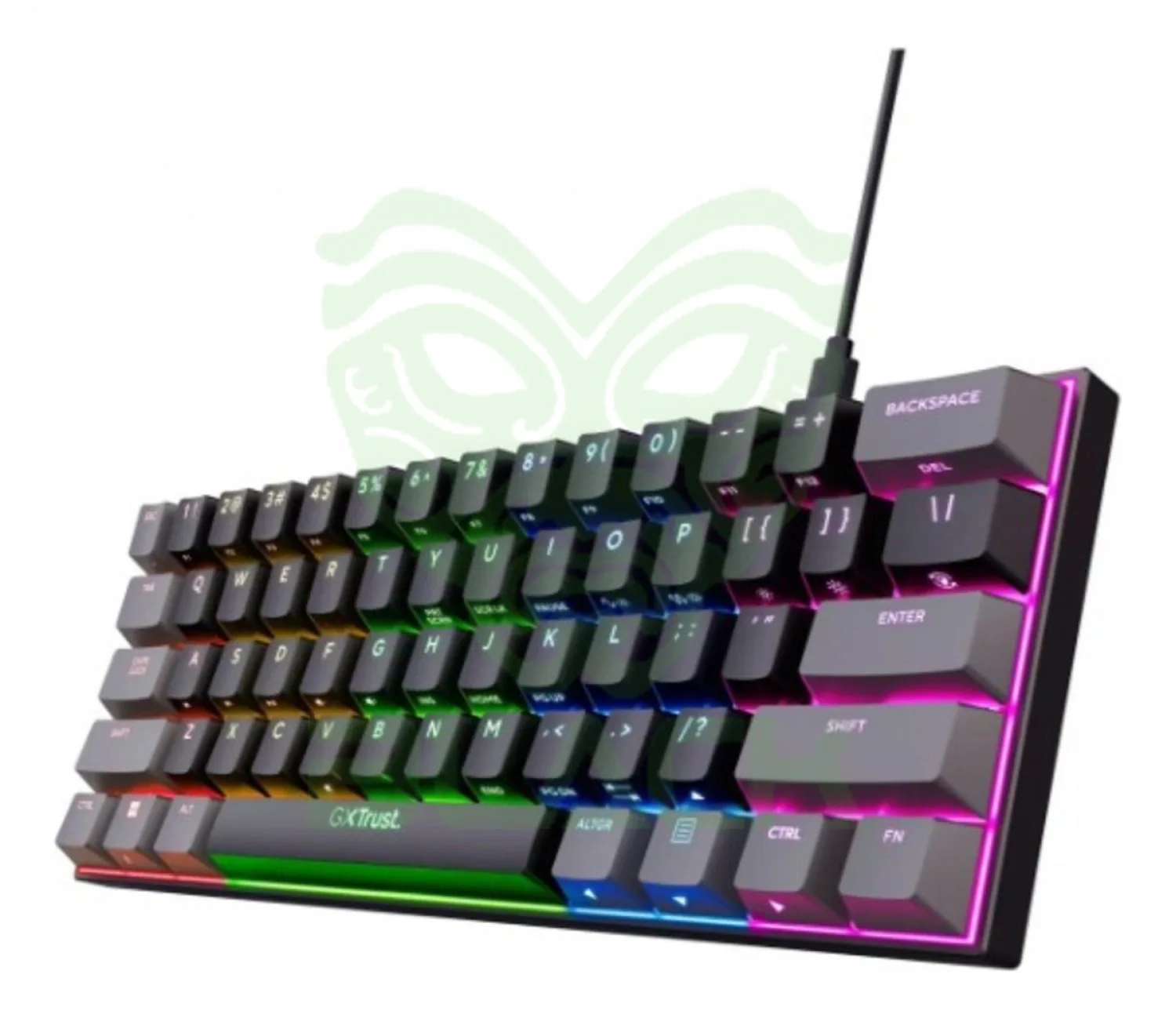 TECLADO TRUST ACIRA MINI GAMING ES GXT867