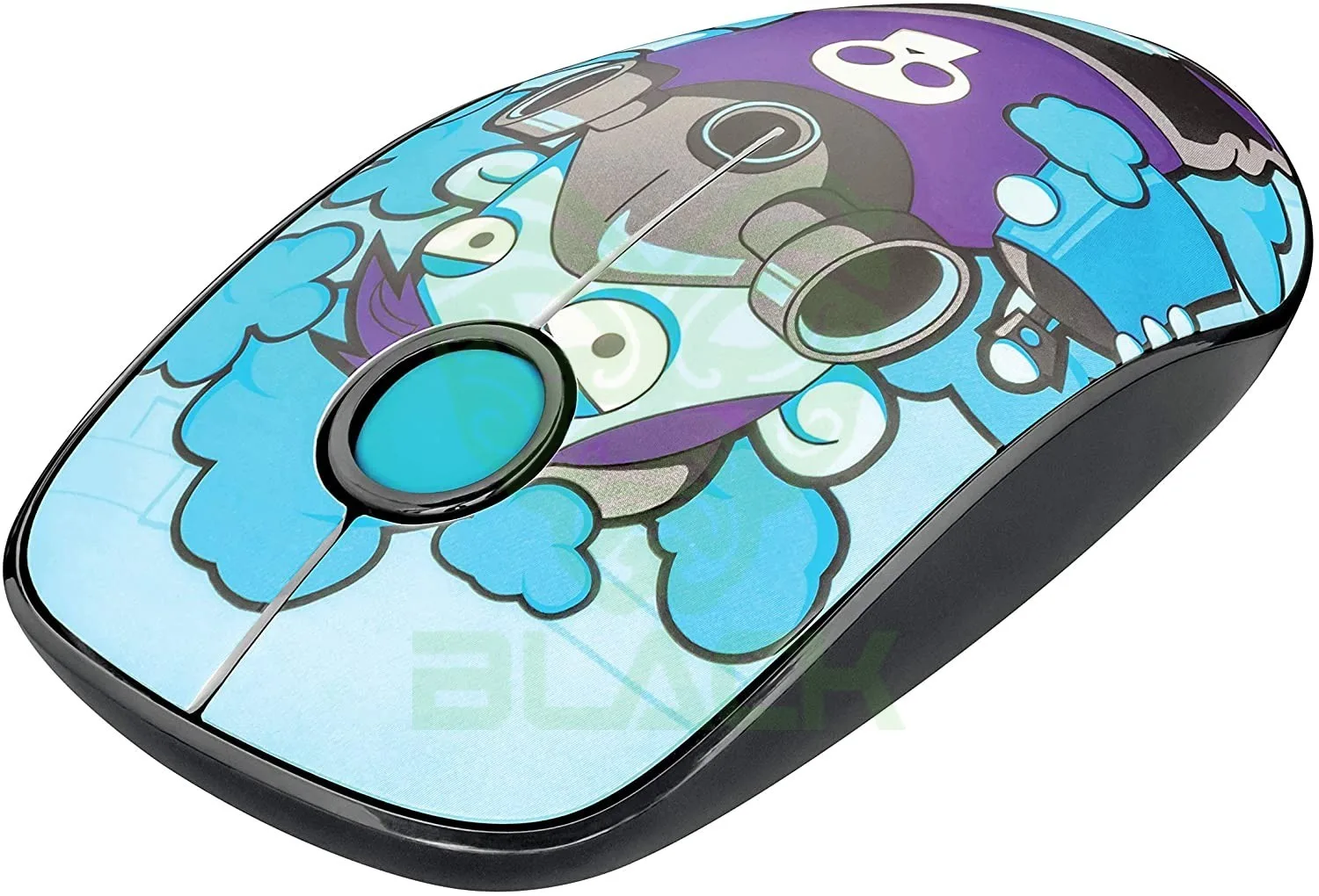Mouse Trust Sketch Silent Wireless Blue