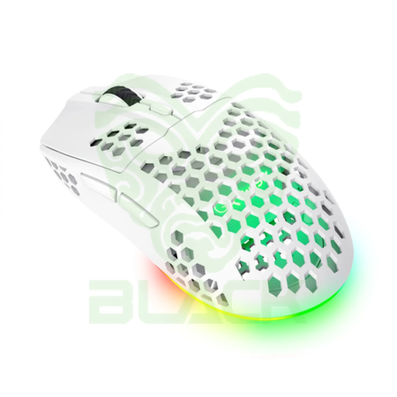 Mouse Trust Helox Gaming Wireless Liviano White Gxt929w