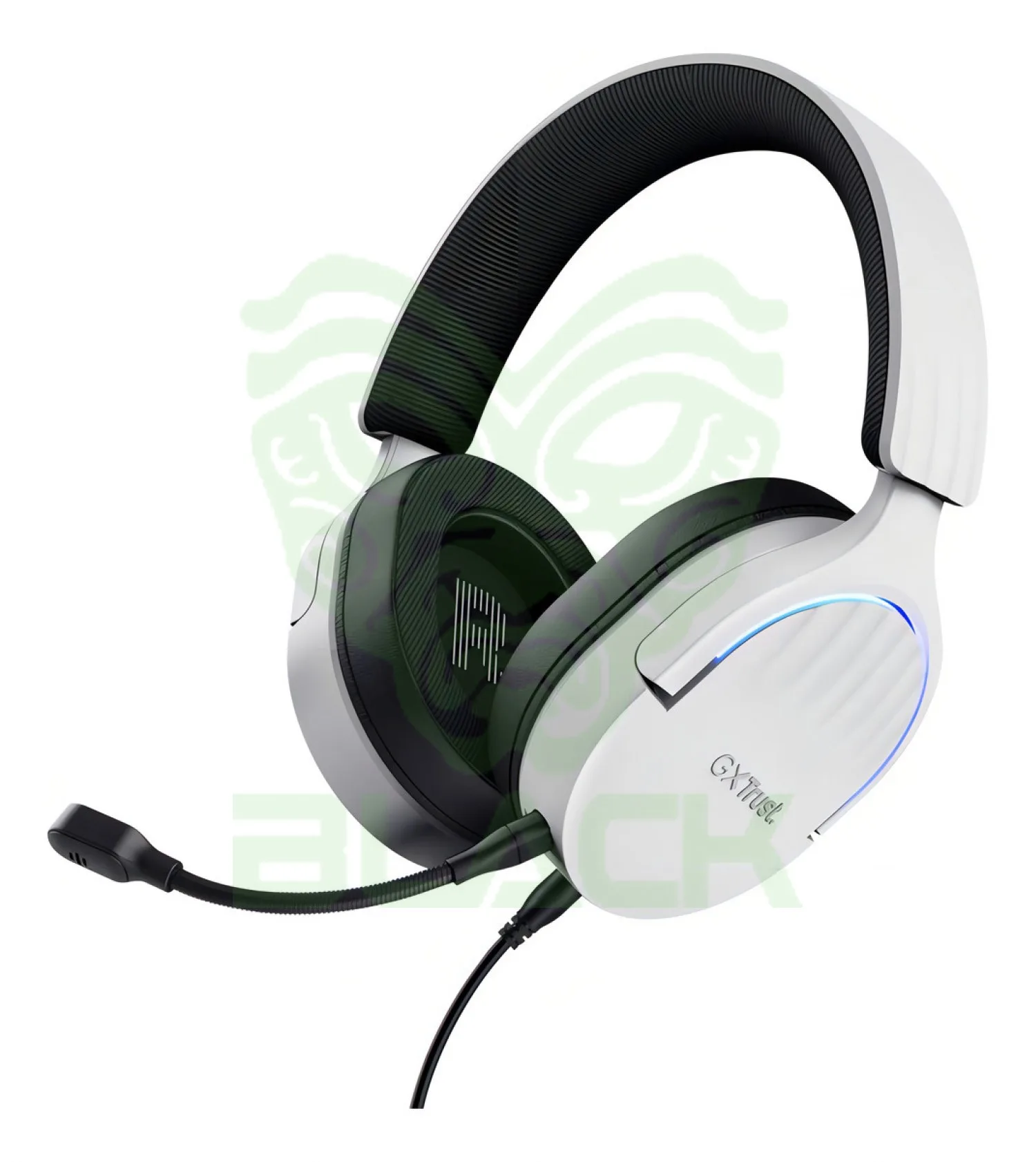 Auricular Gamer Trust Fayzo 7.1 White Gxt490w