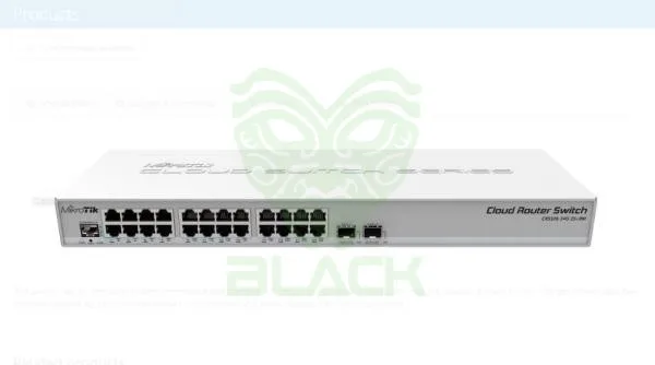 Cloud Router Switch 326-24g-2s+rm With 800 MHZ Cpu...