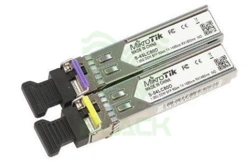 Sfp Mikrotik Par S-45LC80D S-54LC80D 1.25g Sm 80km