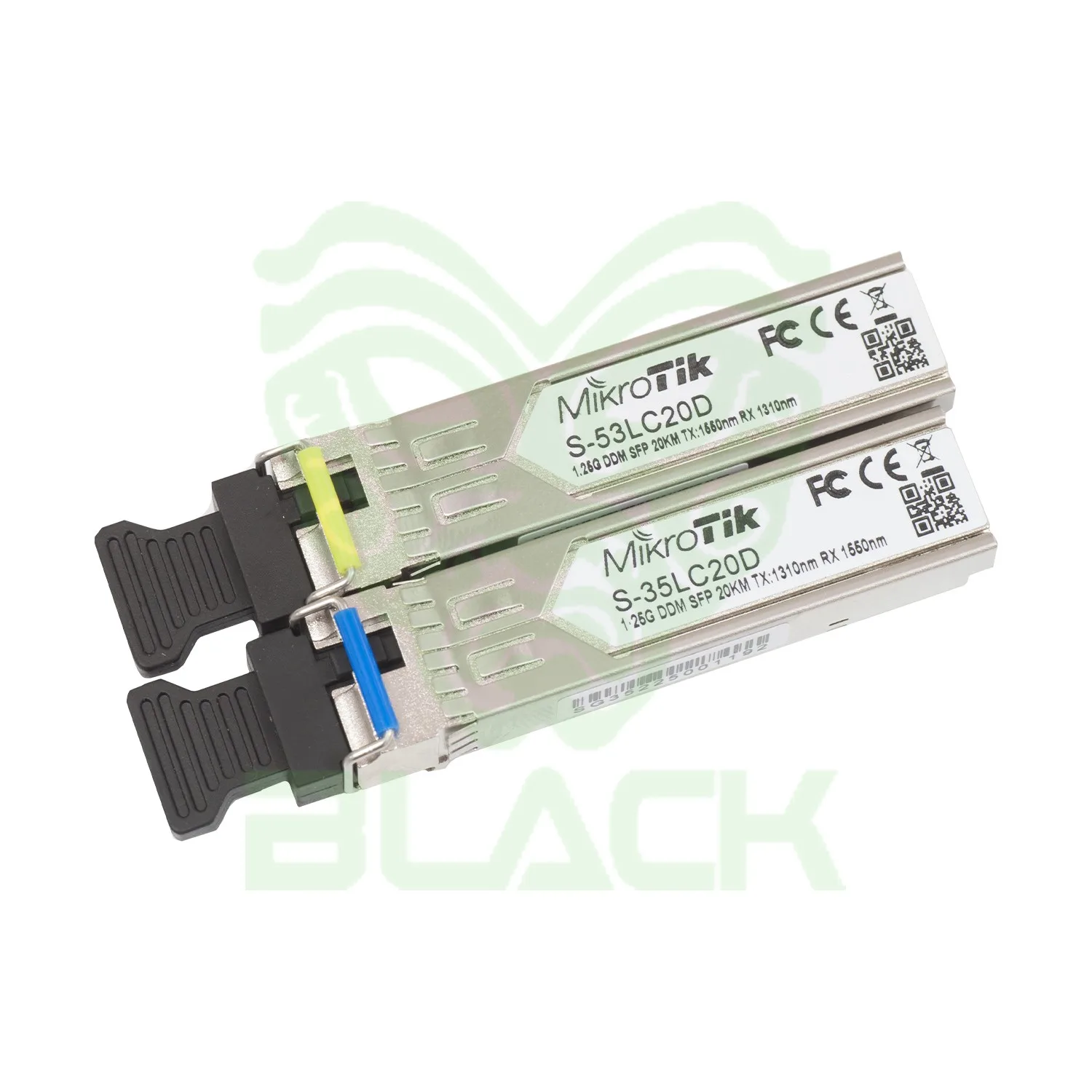 Pair Of Sfp Modules, S-35LC20D (1.25g Sm 20km T131...