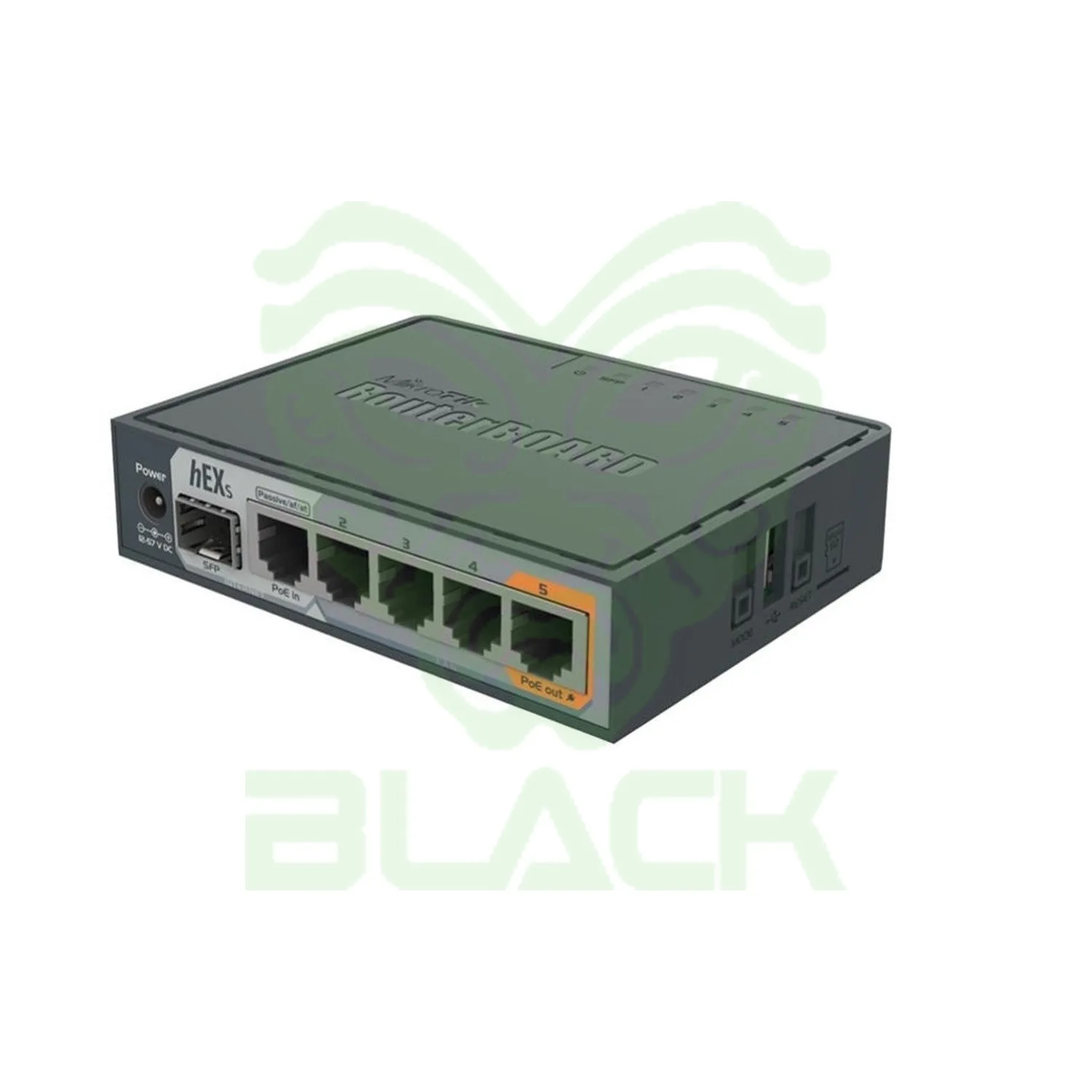Rb Mikrotik 760igs Hex-s 5p Gb+usb Poe Out P5 S/F
