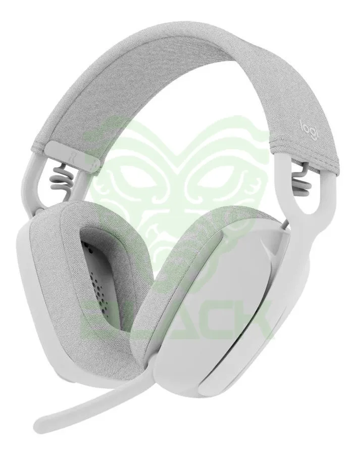 Headset Logitech Zone 100 White Wireless 2.4GHz - BT