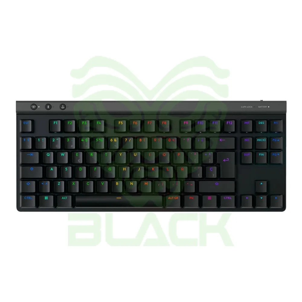 Teclado Logitech G515 Tkl Lightspeed Black Wireless 2.4GHz - BT